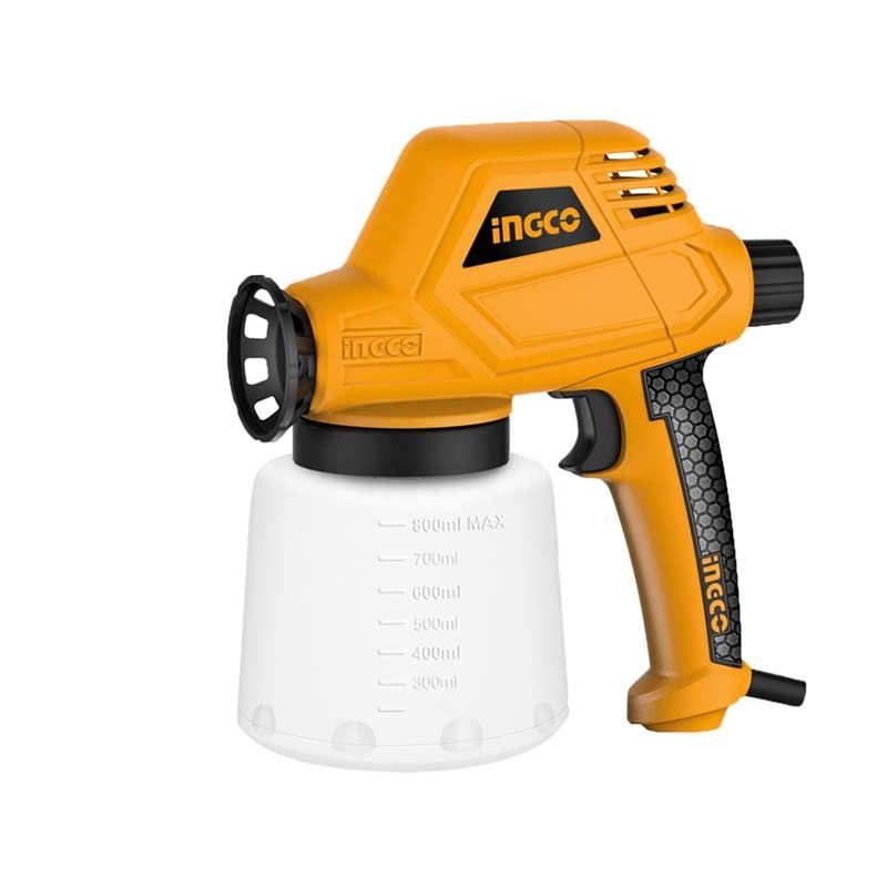 Πιστόλι βαφής ρεύματος 130W 800ml Ingco