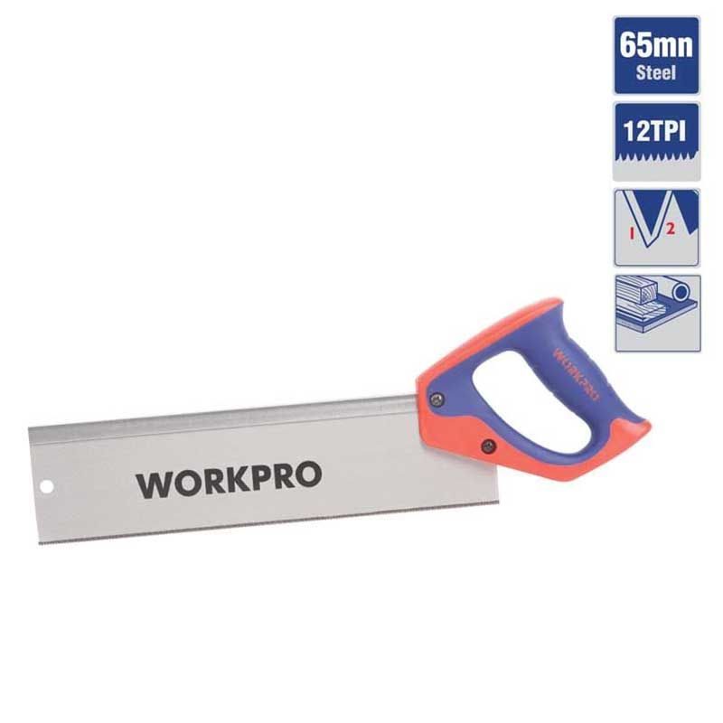 Πριόνι ξύλου ακριβείας 350mm WorkPro