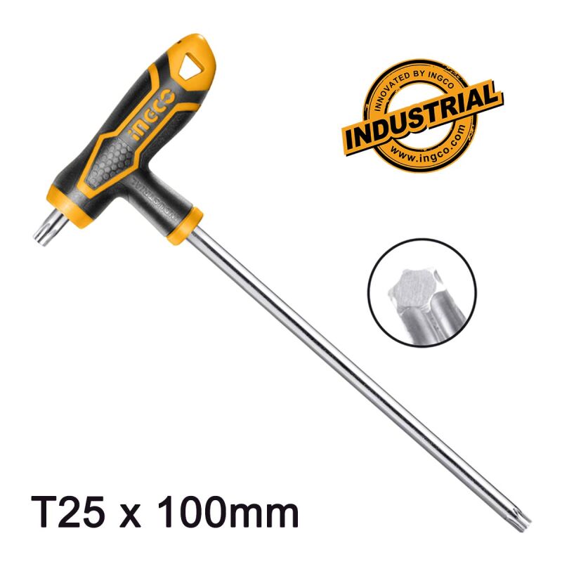 Ταφ Torx Κλειδί T25 x 100mm HHK15T251001 INGCO