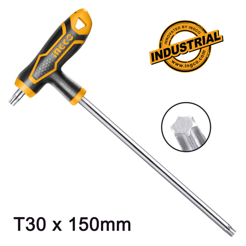 Ταφ Torx Κλειδί T30 x 150mm HHK15T301501 INGCO