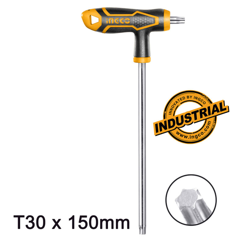 Ταφ Torx Κλειδί T30 x 150mm HHK15T301501 INGCO - Image 2