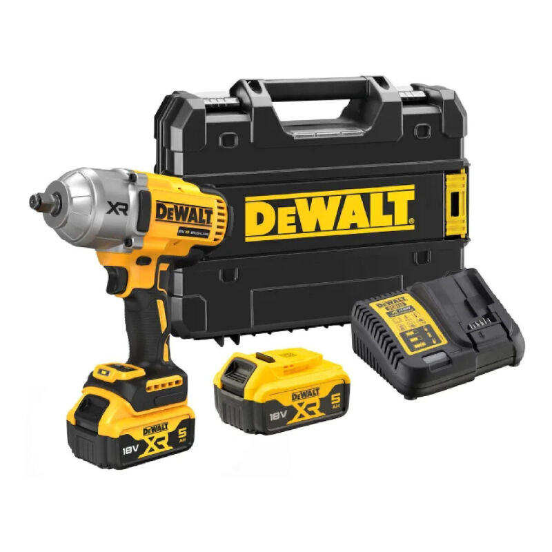 DEWALT DCF900P2T Μπουλονόκλειδο Υψηλής Ροπής με Υποδοχή 1/2" 18V XR 2x5Ah DeWalt