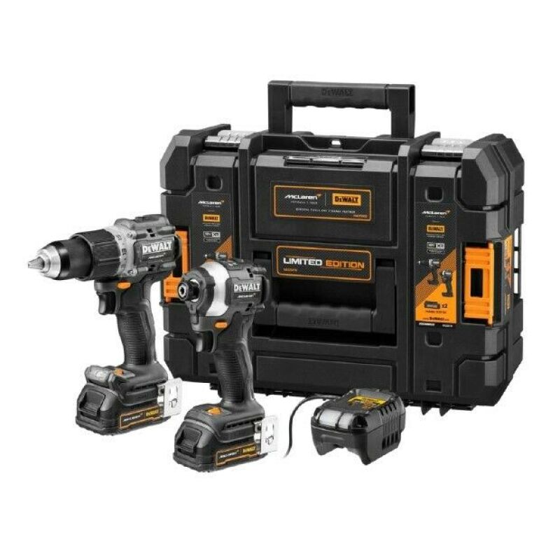 DEWALT - MCLAREN Σετ Δραπ/δο - Παλμικό κατσαβίδι premium 18V 2x1