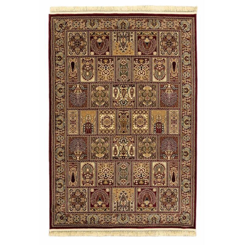 ΧΑΛΙ PERSIA 6283 BURGUNDY ΜΕ ΚΡΟΣΣΙ - 160X230  NewPlan