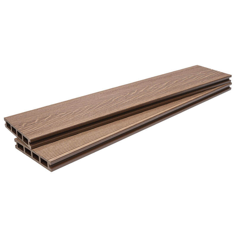 DECK-WPC ΔΑΠΕΔΟΥ ΝΕΑΣ ΓΕΝΙΑΣ 25/146mm TEAK 80155 NewPlan - Image 3