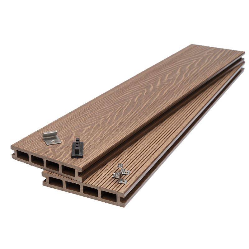 DECK-WPC ΔΑΠΕΔΟΥ ΝΕΑΣ ΓΕΝΙΑΣ 25/146mm TEAK 80155 NewPlan - Image 4