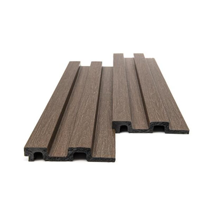 PS PANEL  ΜΕ 3D ΠΗΧΑΚΙΑ 44 RESIDENCE 21/122 mm BROWN OAK NewPlan