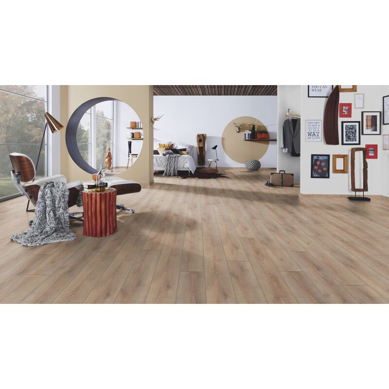 ΔΑΠΕΔΟ LAMINATE MODERA PLUS 4V 10mm K057 CLEARWATER OAK NewPlan - Image 2