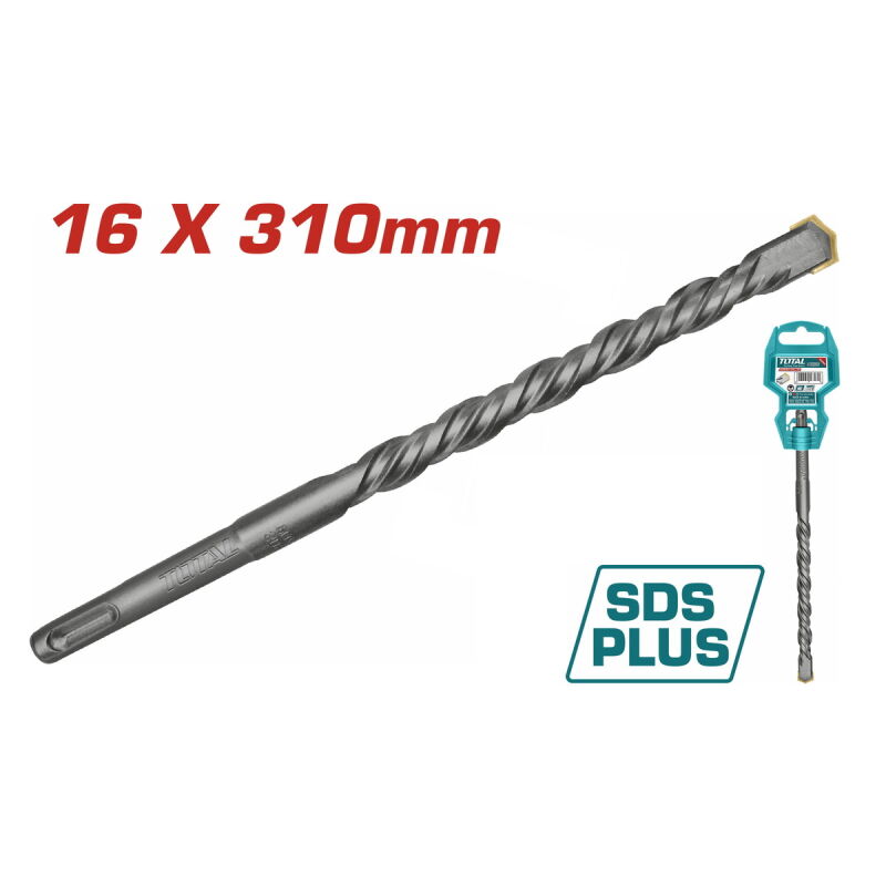 TOTAL ΔΙΑΜΑΝΤΟΤΡΥΠΑΝΟ SDS-PLUS 16 X 310mm (TAC311604)