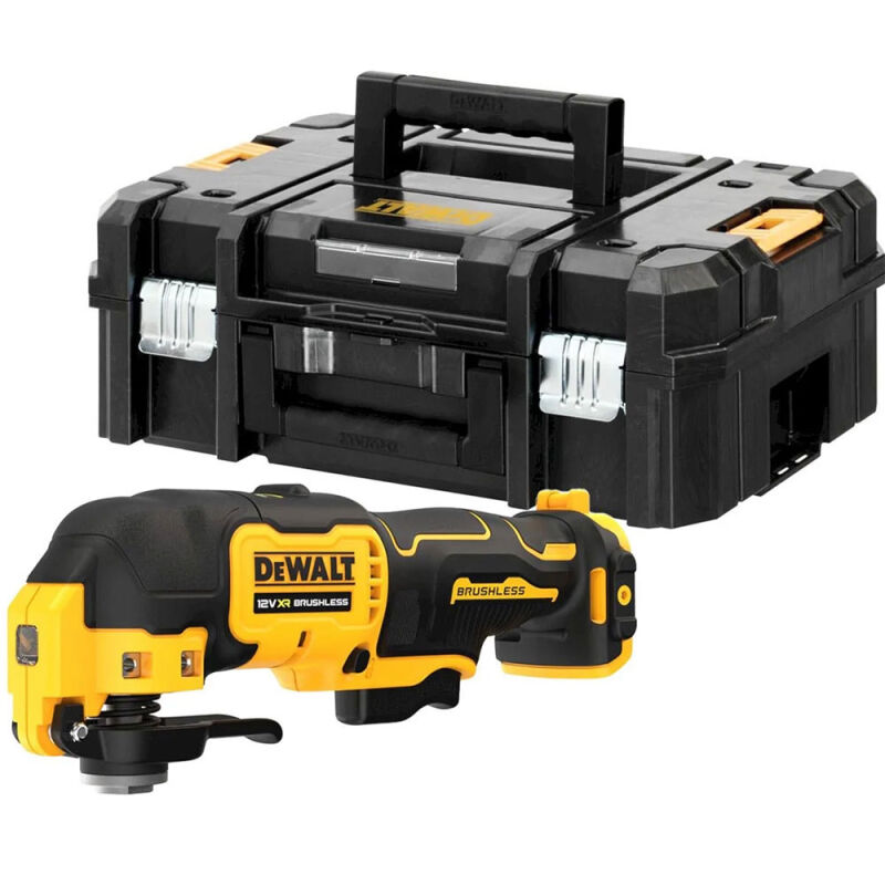 ΠΟΛΥΕΡΓΑΛΕΙΑ DEWALT DCS353NT 12V SOLO ΜΕ ΒΑΛΙΤΣΑ TSTAK & ΕΞΑΡΤΗΜΑΤΑ