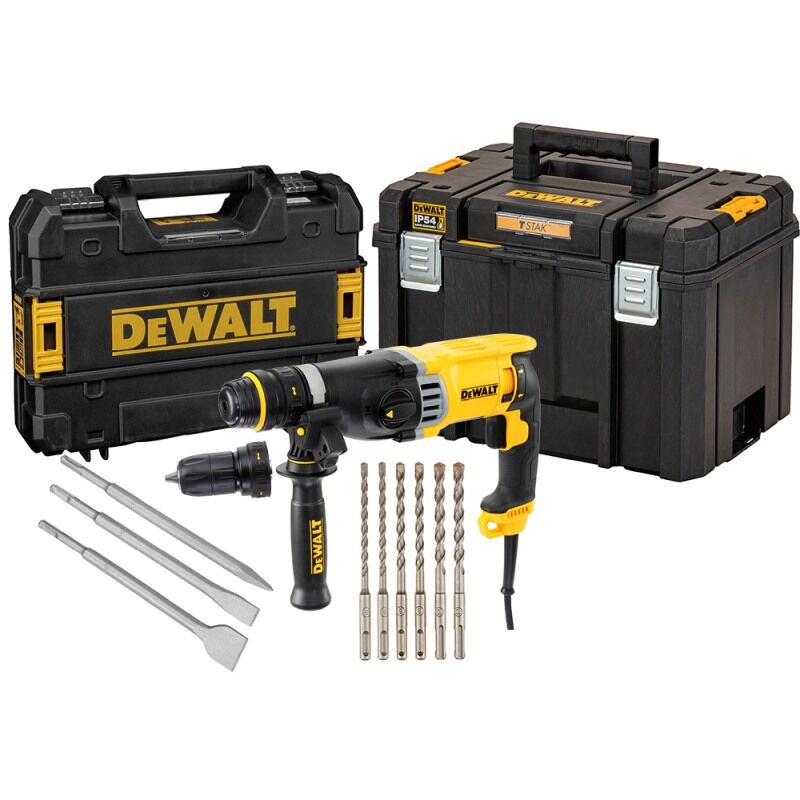 ΠΙΣΤΟΛΕΤΑ DEWALT D25144K1 SDS PLUS 900W PROMO SET