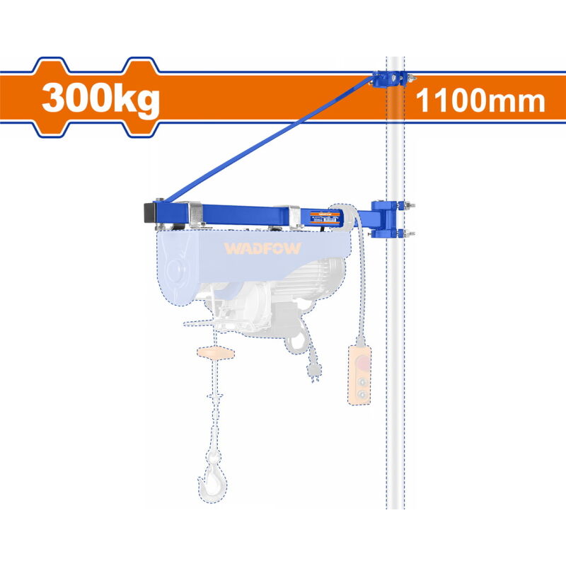 WADFOW ΒΡΑΧΙΟΝΑΣ ΠΑΛΑΓΚΟΥ 1100mm / 300Kg (WETS1A02)